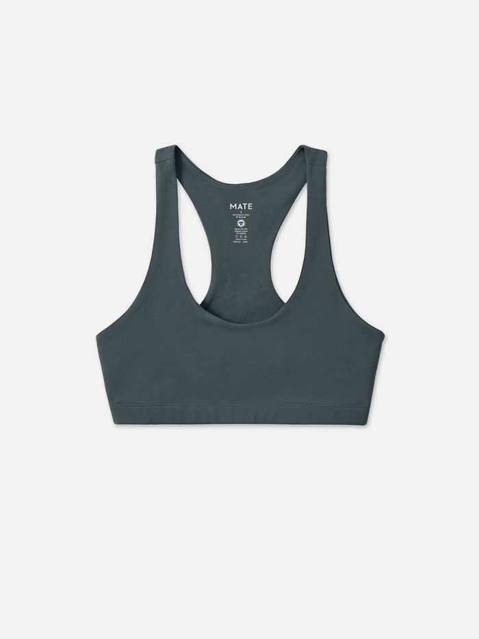 Organic Stretch Sports Bra-Active-MATE the Label-FOREST-XS-MATE the Label
