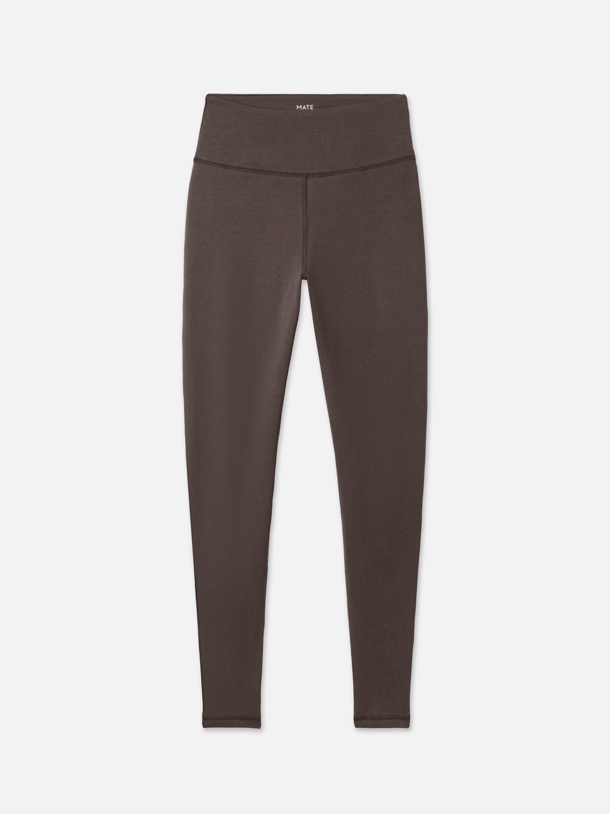 Organic stretch full length legging in Mocha brown – MATE the Label