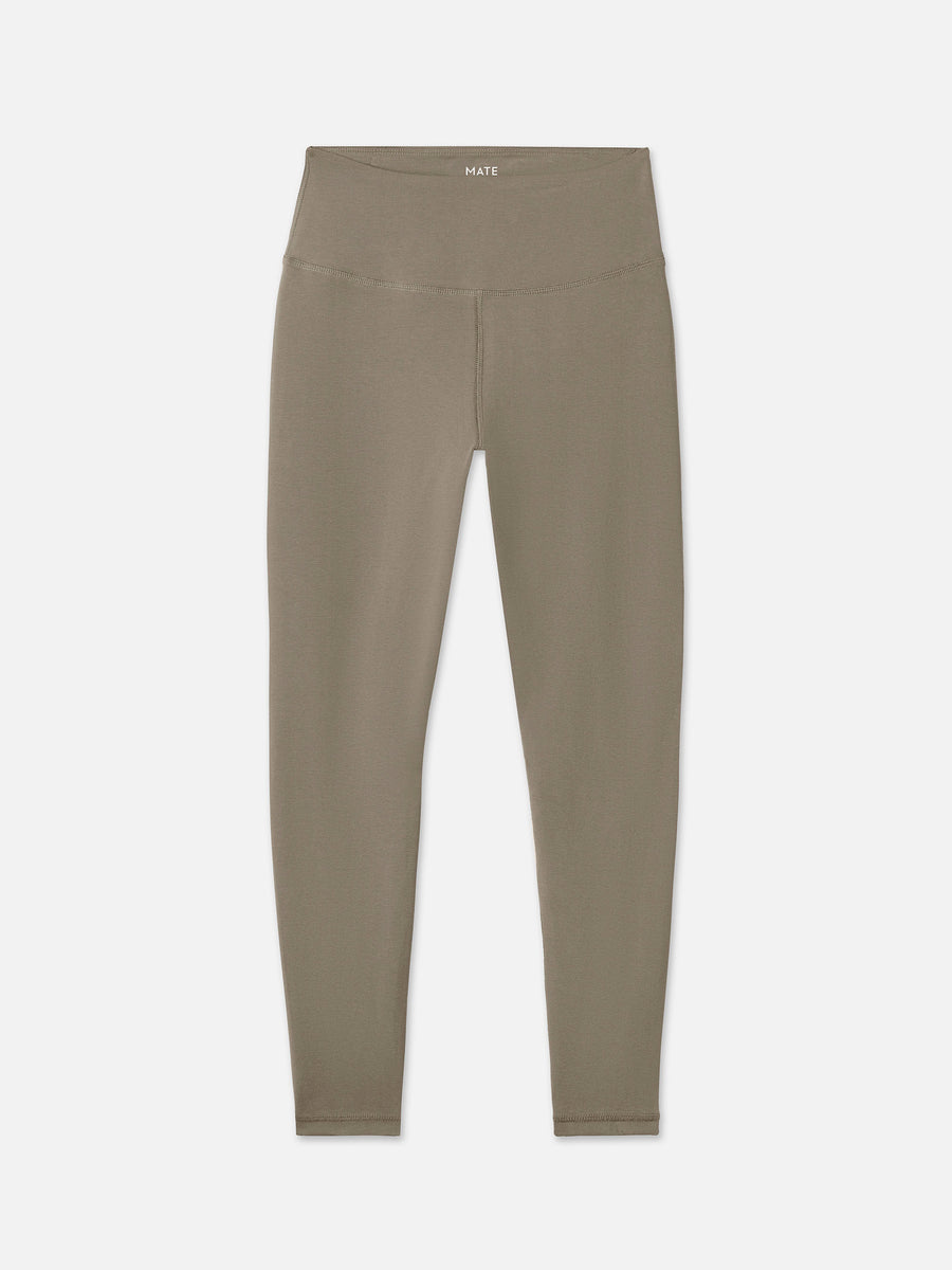 Organic Stretch Midi Legging-Active-MATE the Label-PEBBLE-XS-MATE the Label