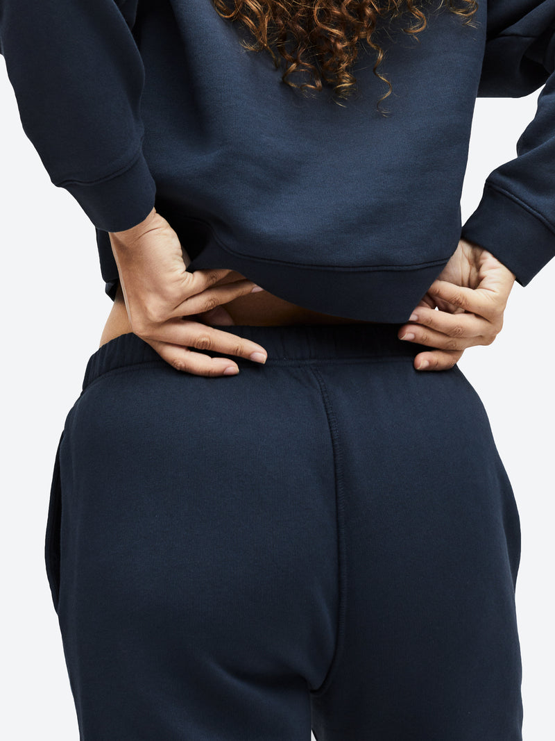 Organic Fleece Relaxed Pocket Sweatpant-Sweatpants-MATE the Label-MIDNIGHT-XS-MATE the Label