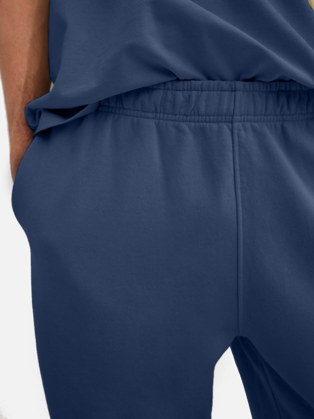 Men's Organic Fleece Relaxed Sweatpant-Sweatpants-MATE the Label-MIDNIGHT-S-MATE the Label