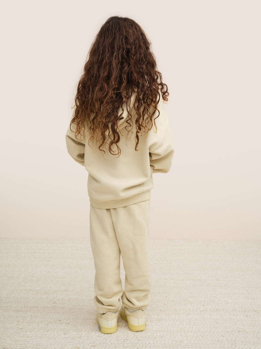 Mini Organic Fleece Sweatpant-Sweatpants-MATE the Label-BONE-0/6m-MATE the Label