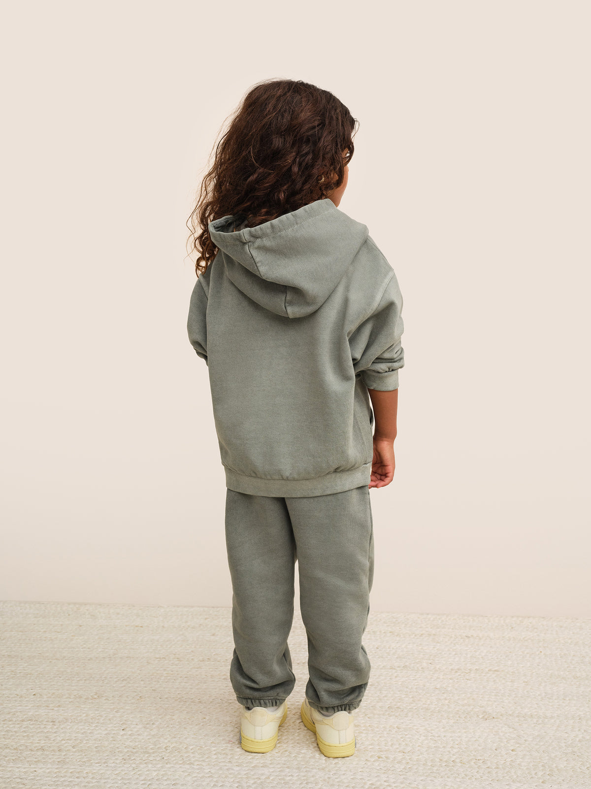 Mini Organic Fleece Hoodie-Sweatshirts-MATE the Label-FOREST-0/6m-MATE the Label