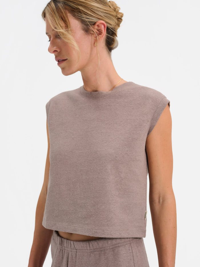 Regenerative Hemp Muscle Tank-Tanks-MATE the Label-MINERAL-XS-MATE the Label