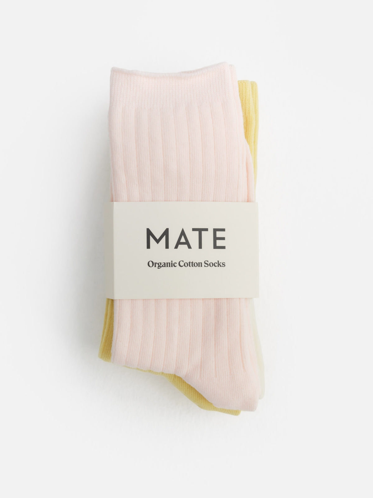 Organic Cotton Trouser Sock-Intimates-MATE the Label-BONE, CONCH, RAFFIA-S/M-MATE the Label