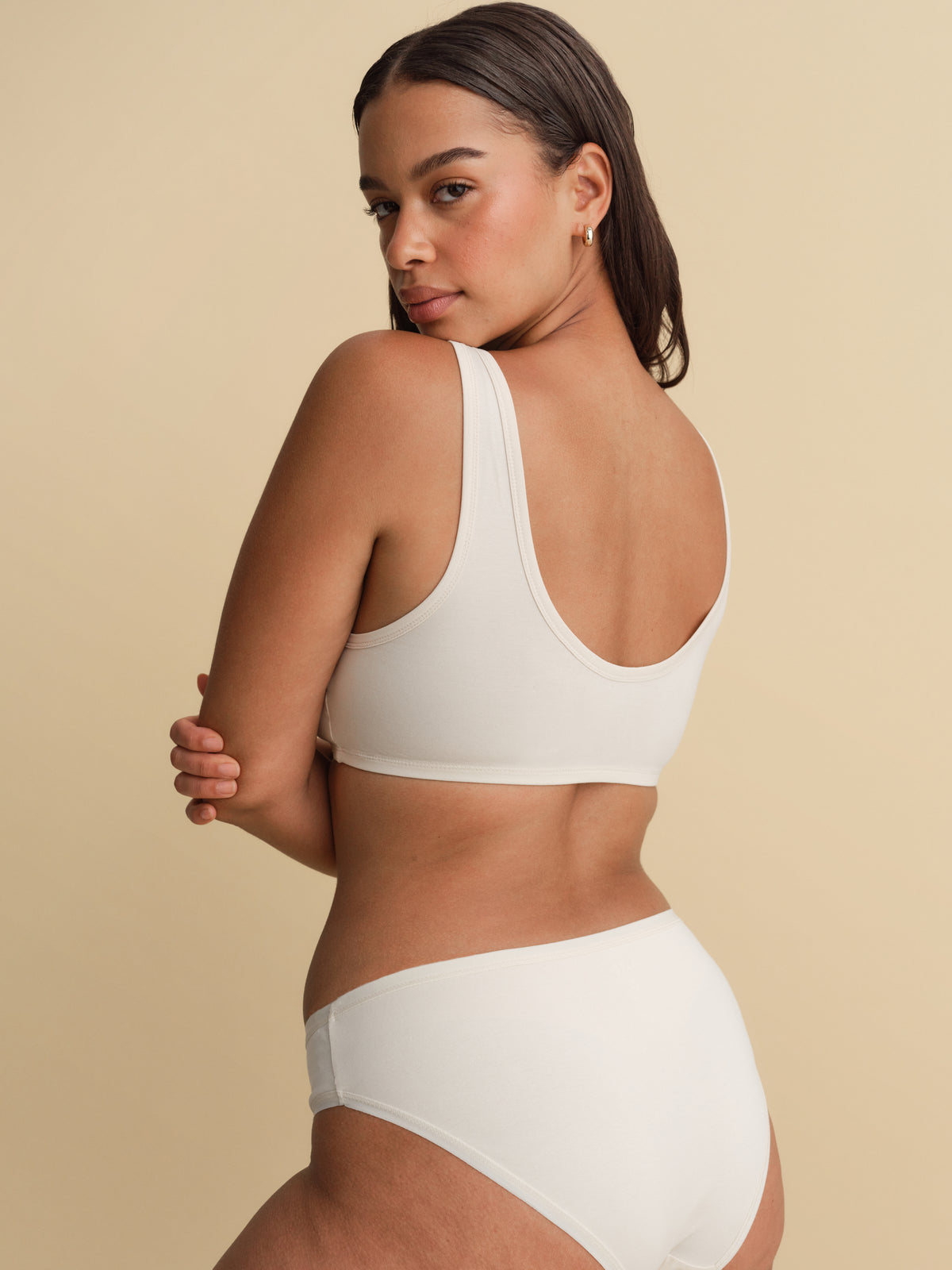 Organic Comfort Mid Rise Bikini 3 Pack-Intimates-MATE the Label-BONE SAND ESPRESSO-XS-MATE the Label