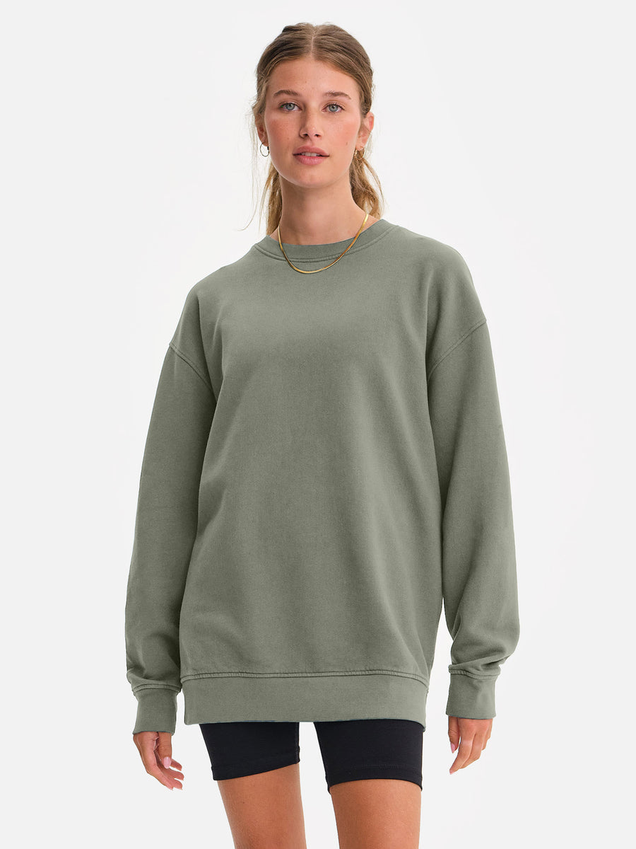 Organic Fleece Oversized Sweatshirt