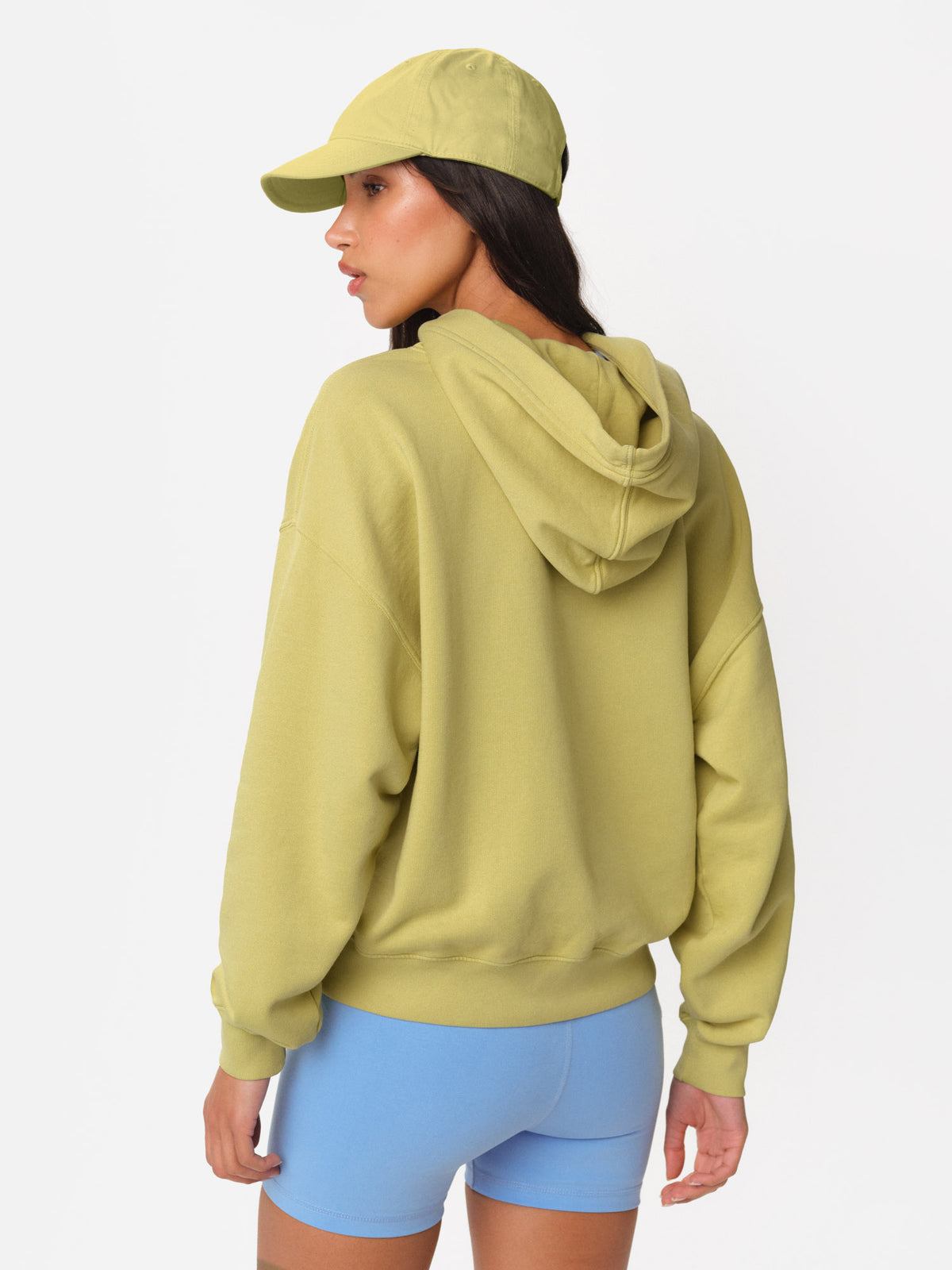 Organic Fleece Pocket Hoodie-MATE the Label-LEEK-XS-MATE the Label
