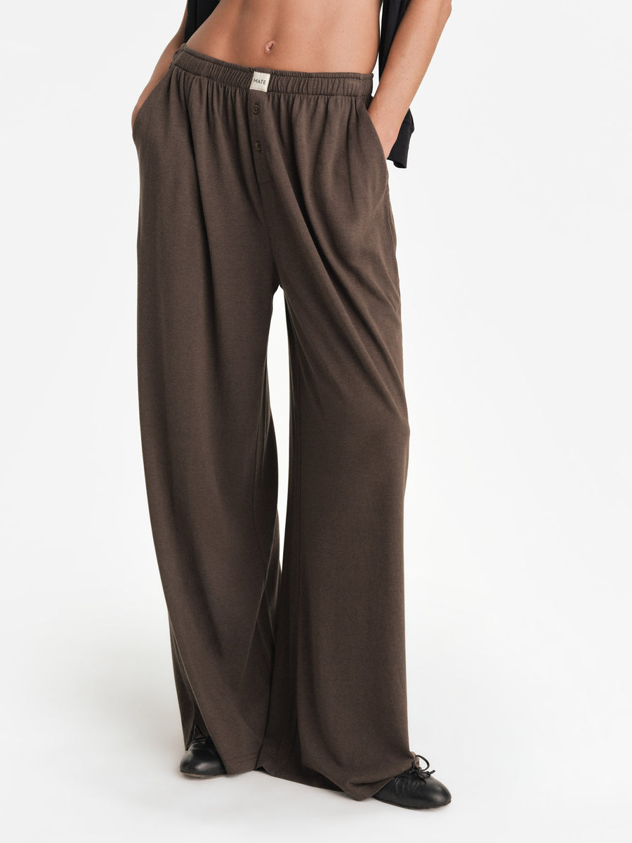 Tencel Sleep Wide Leg Pant