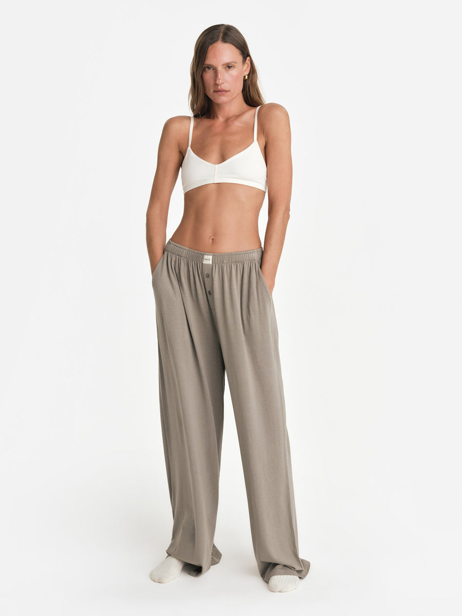 Tencel Sleep Wide Leg Pant