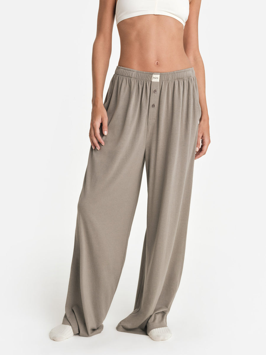 Tencel Sleep Wide Leg Pant