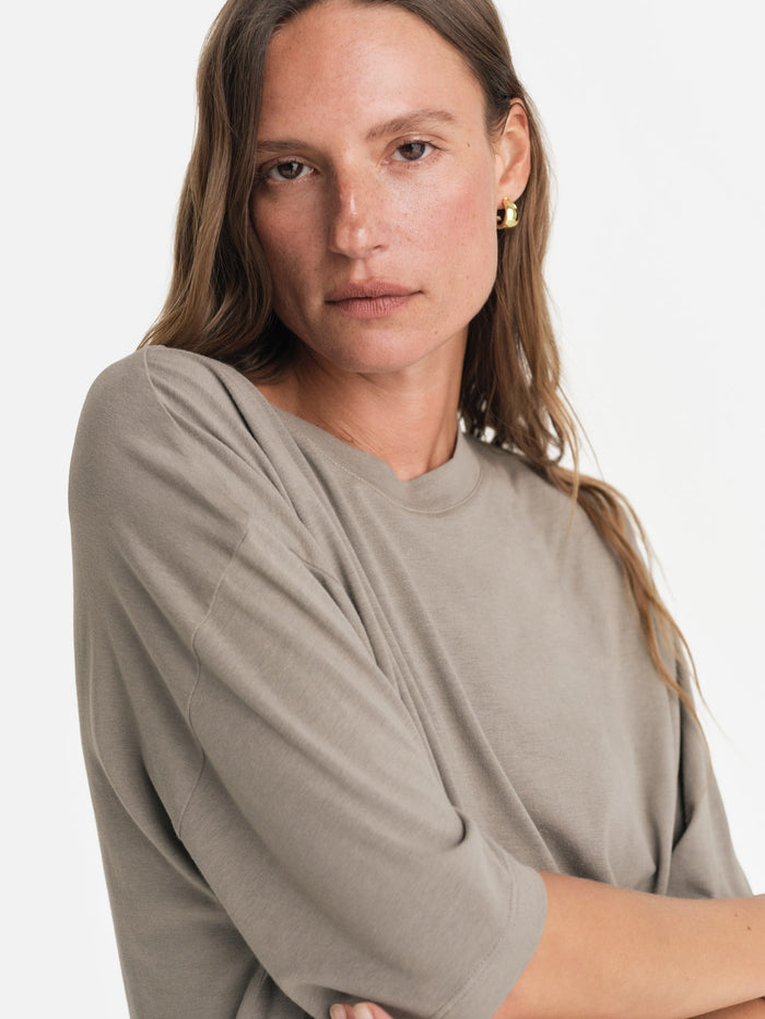 Tencel Sleep Oversized Tee-Sleep-MATE the Label-FOREST-XS-MATE the Label