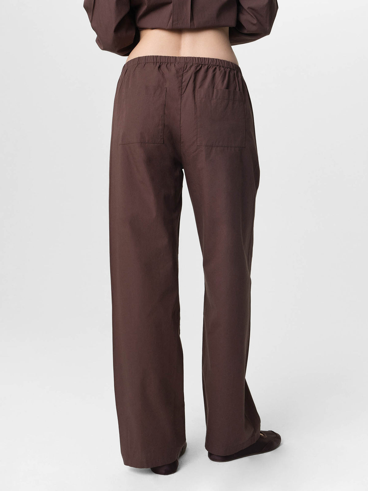 Organic Poplin Essential Pant-Pant-MATE the Label-Java-XS-MATE the Label
