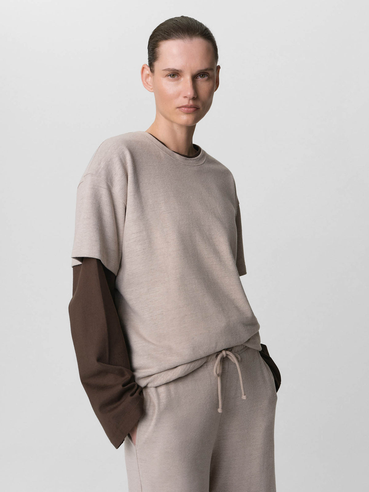 Regenerative Hemp Boyfriend Tee-Tees-MATE the Label-MOONSTONE-XS-MATE the Label