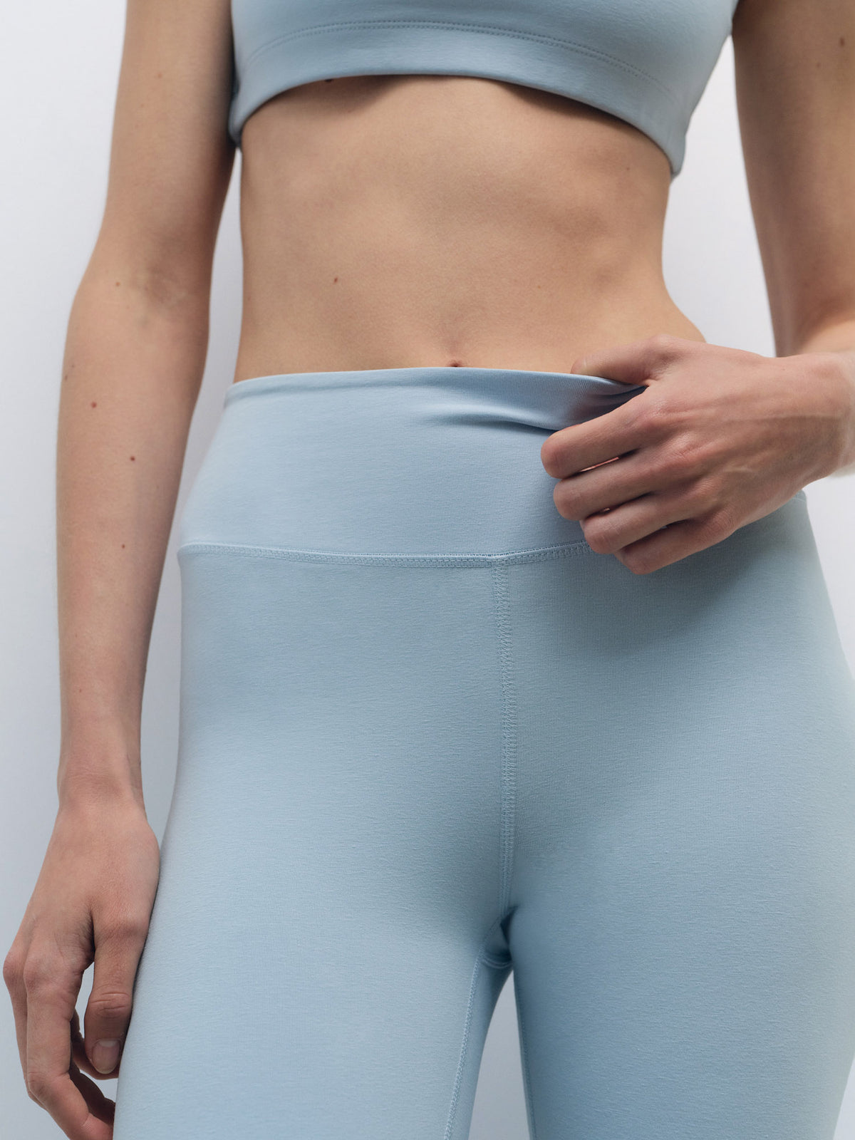 Organic Stretch Midi Legging - [variant_title] - MATE the Label