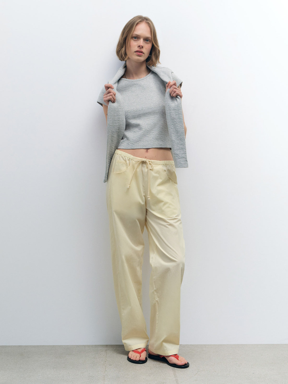 Organic Pointelle Baby Tee - [variant_title] - MATE the Label