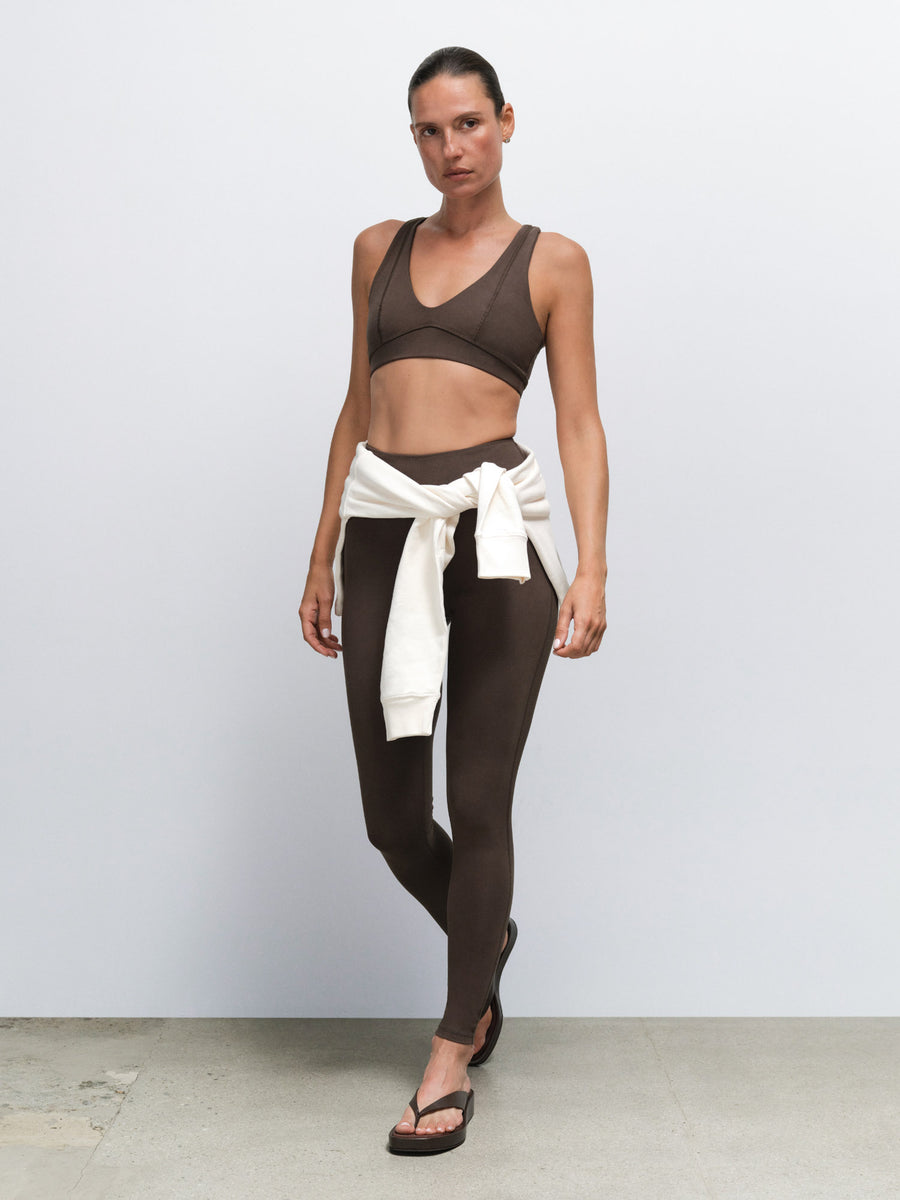Organic Stretch V-Neck Bra