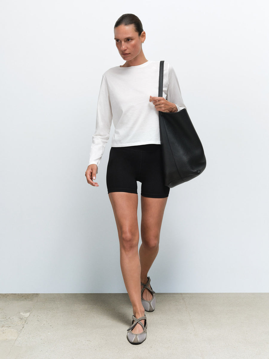 Organic Stretch Biker Short 4"