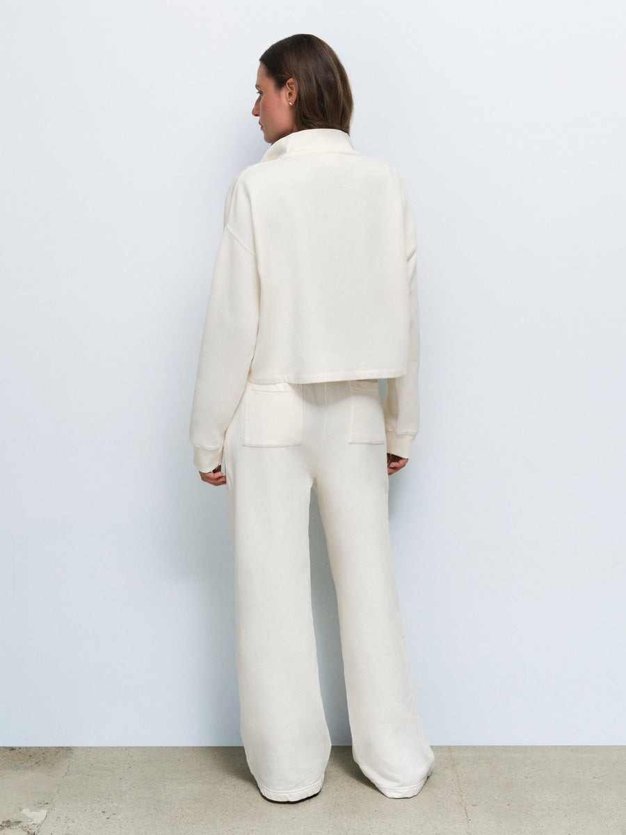Organic Fleece Straight Leg Sweatpant