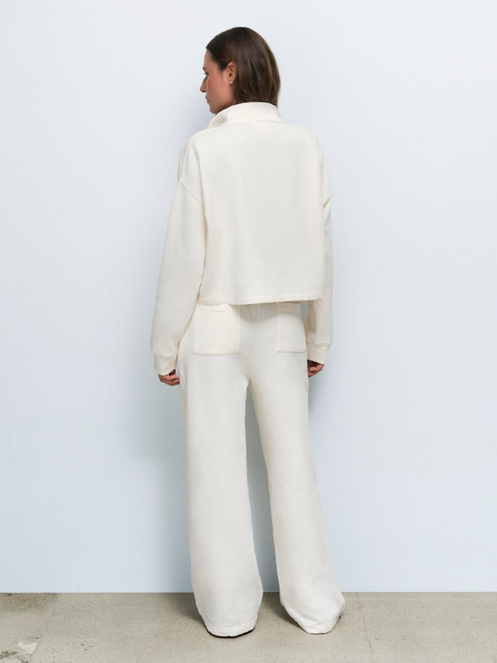 Organic Fleece Straight Leg Sweatpant
