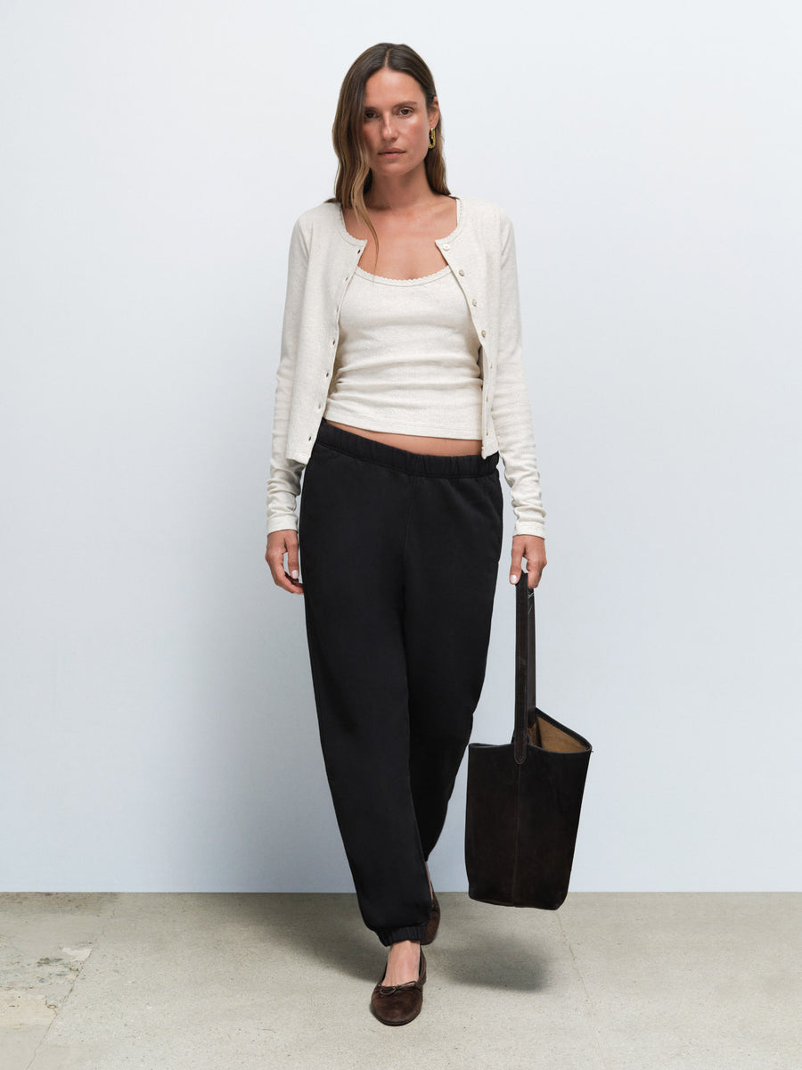 Organic Fleece Relaxed Pocket Sweatpant