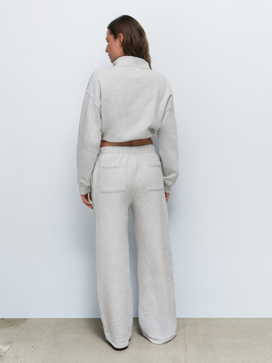 Organic Fleece Straight Leg Sweatpant