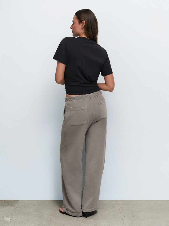 Organic Fleece Straight Leg Sweatpant