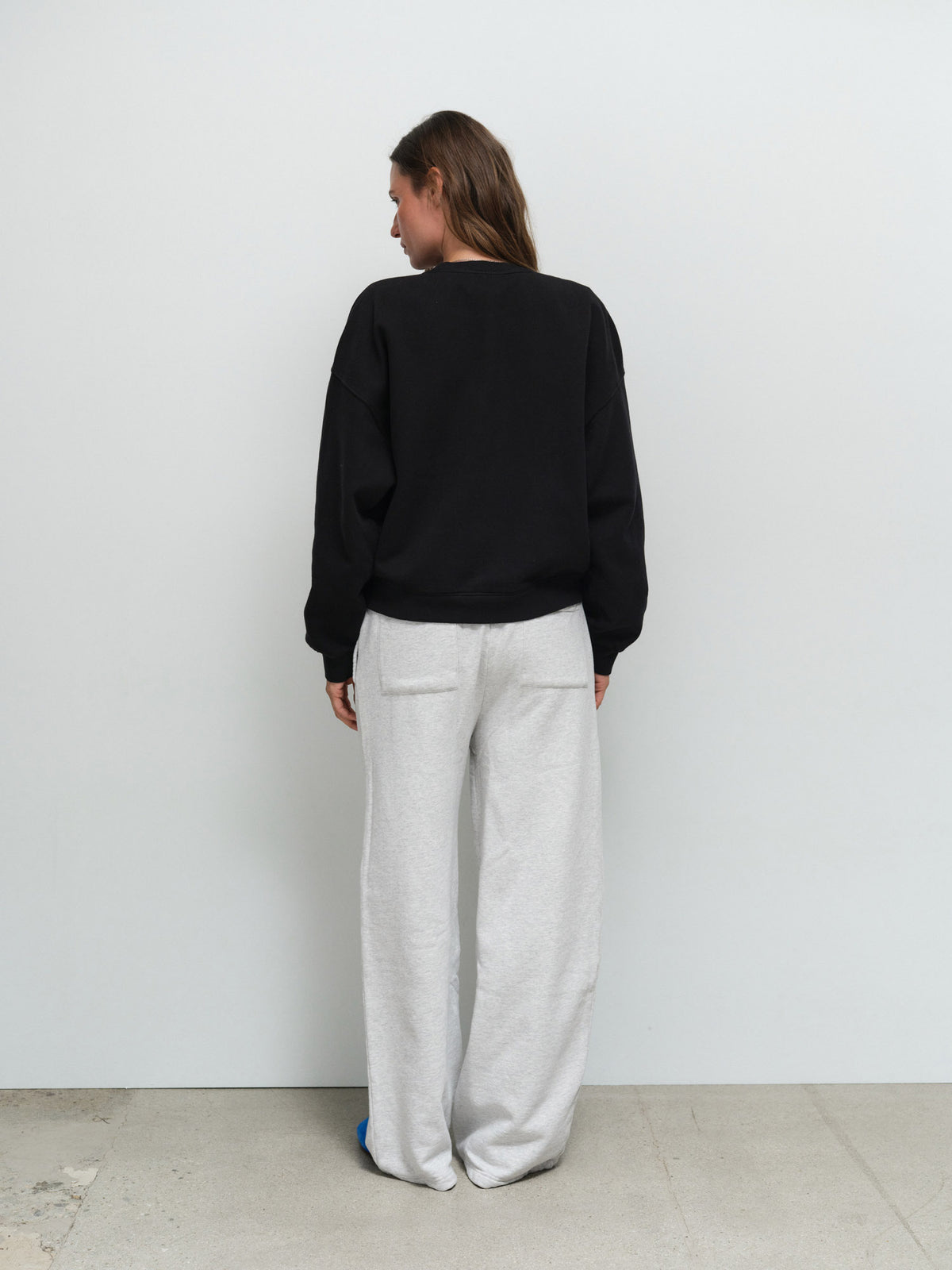 Organic Fleece Relaxed Crewneck Sweatshirt