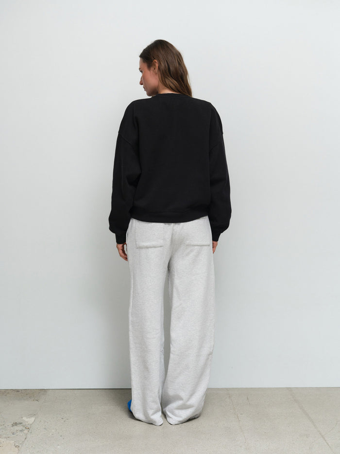 Organic Fleece Relaxed Crewneck Sweatshirt