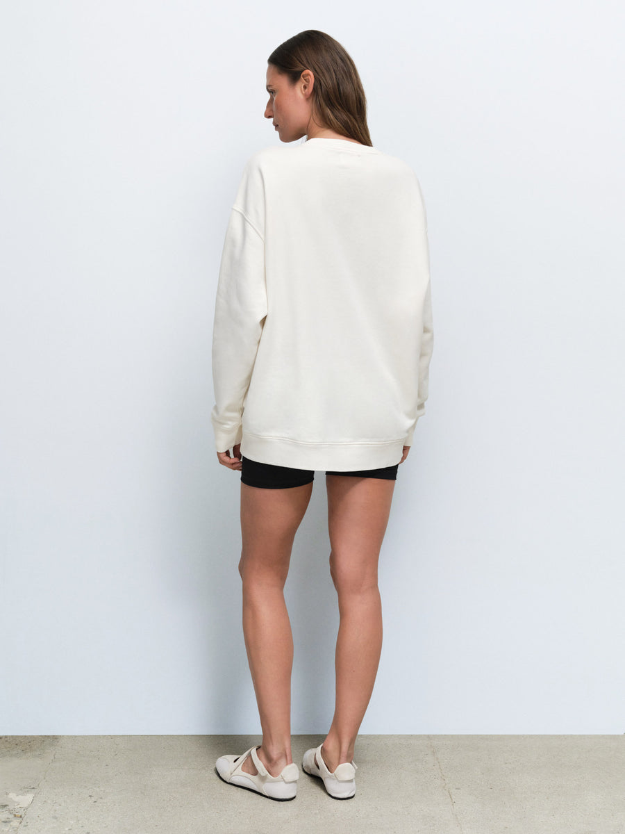 Organic Fleece Oversized Sweatshirt