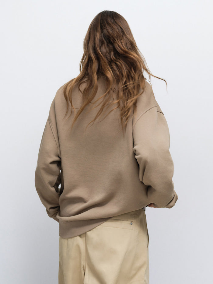 Organic Fleece Oversized Sweatshirt