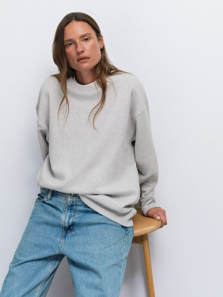 Organic Fleece Oversized Sweatshirt