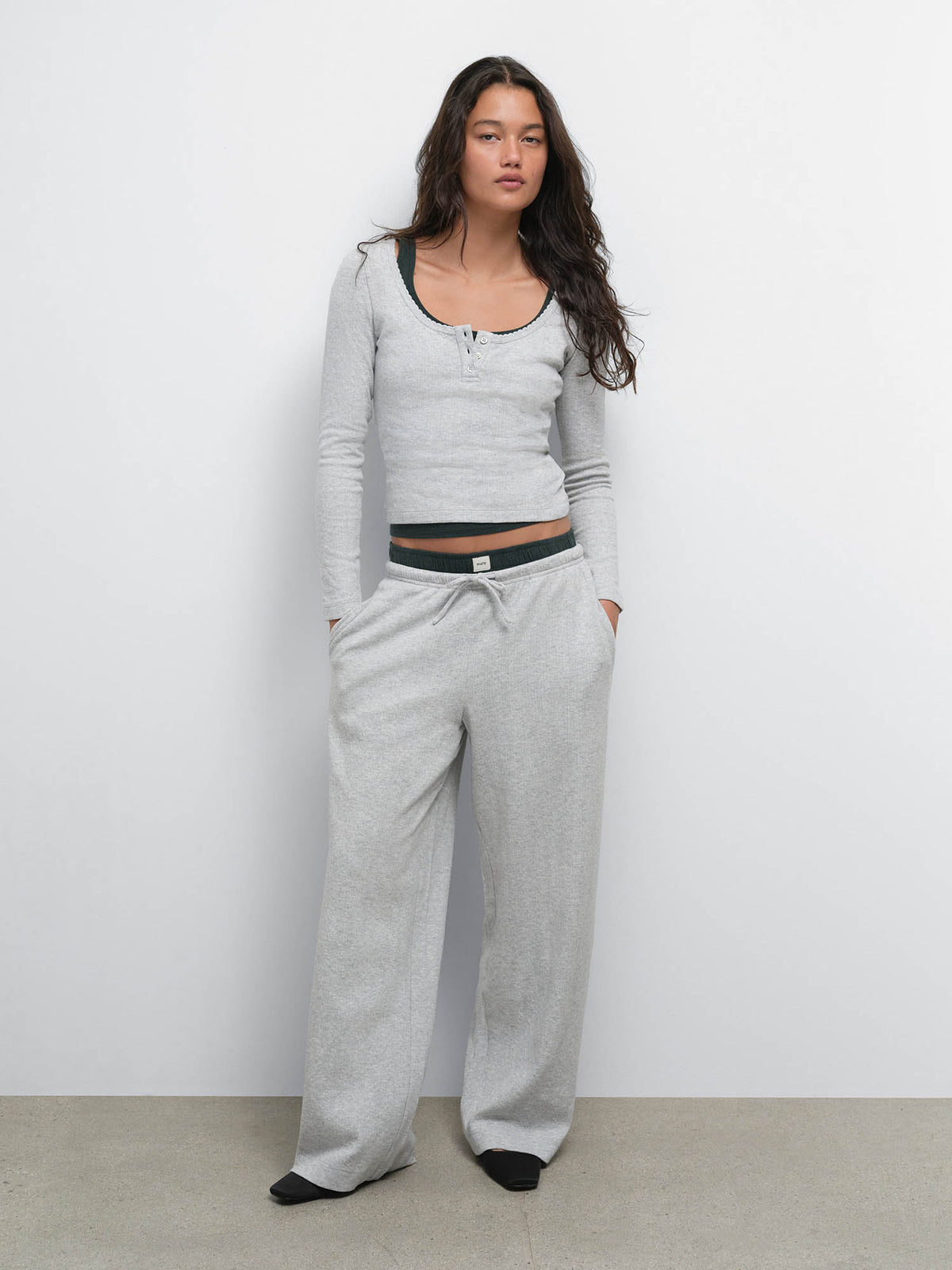 Organic Pointelle Pant