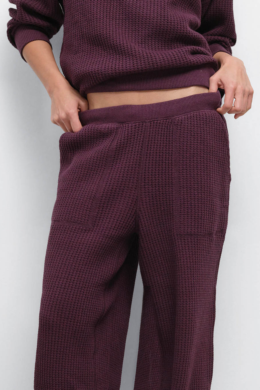 Organic Waffle Sweatpant