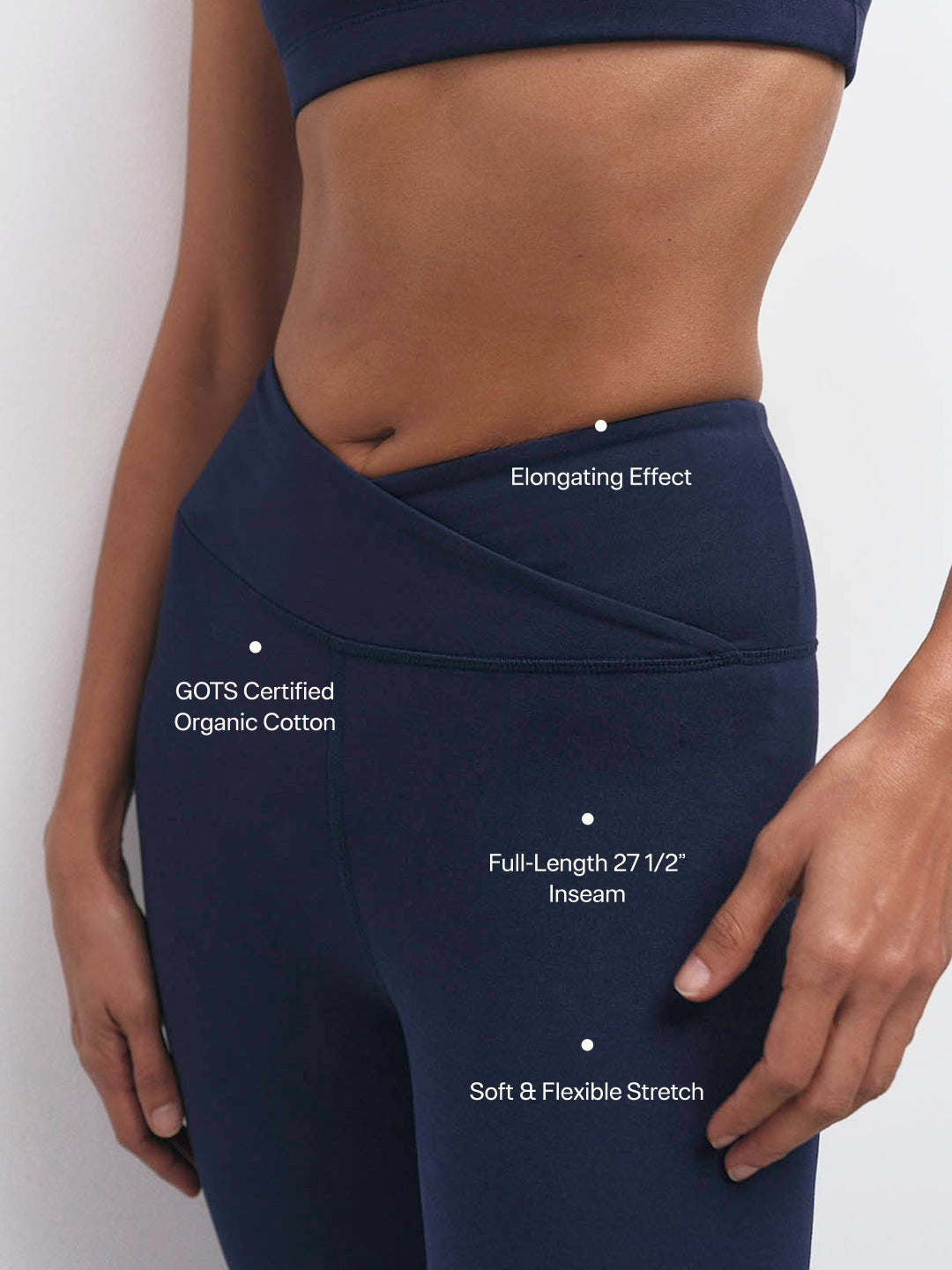 Organic Stretch Crossover Legging