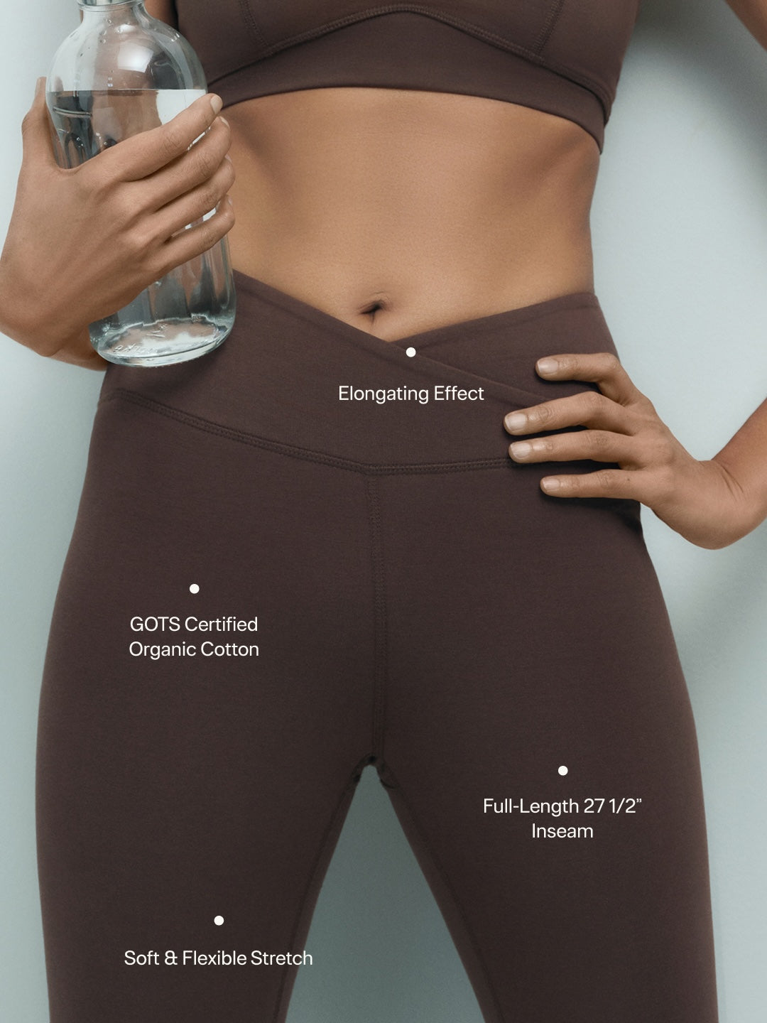 Organic Stretch Crossover Legging