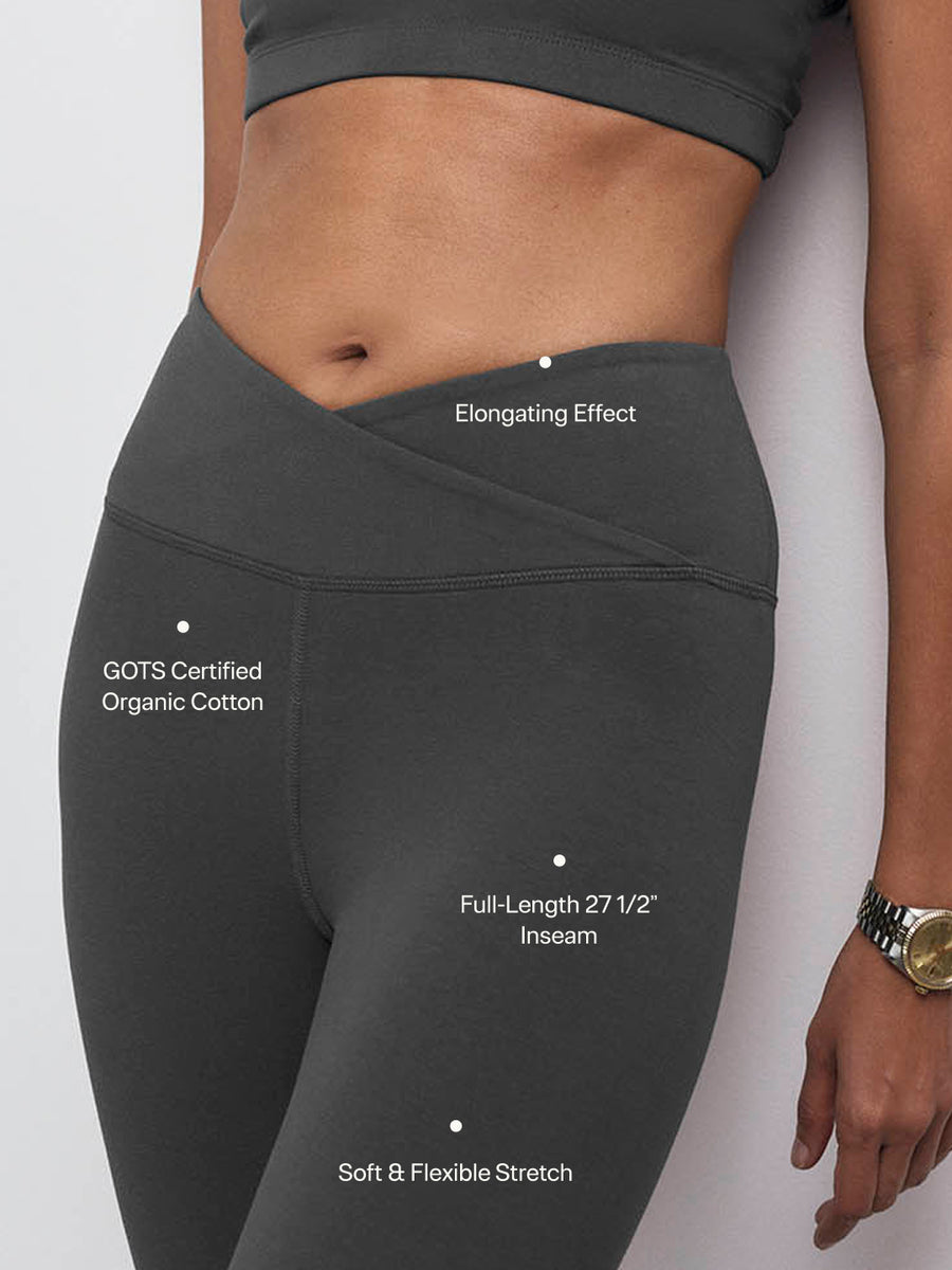 Organic Stretch Crossover Legging