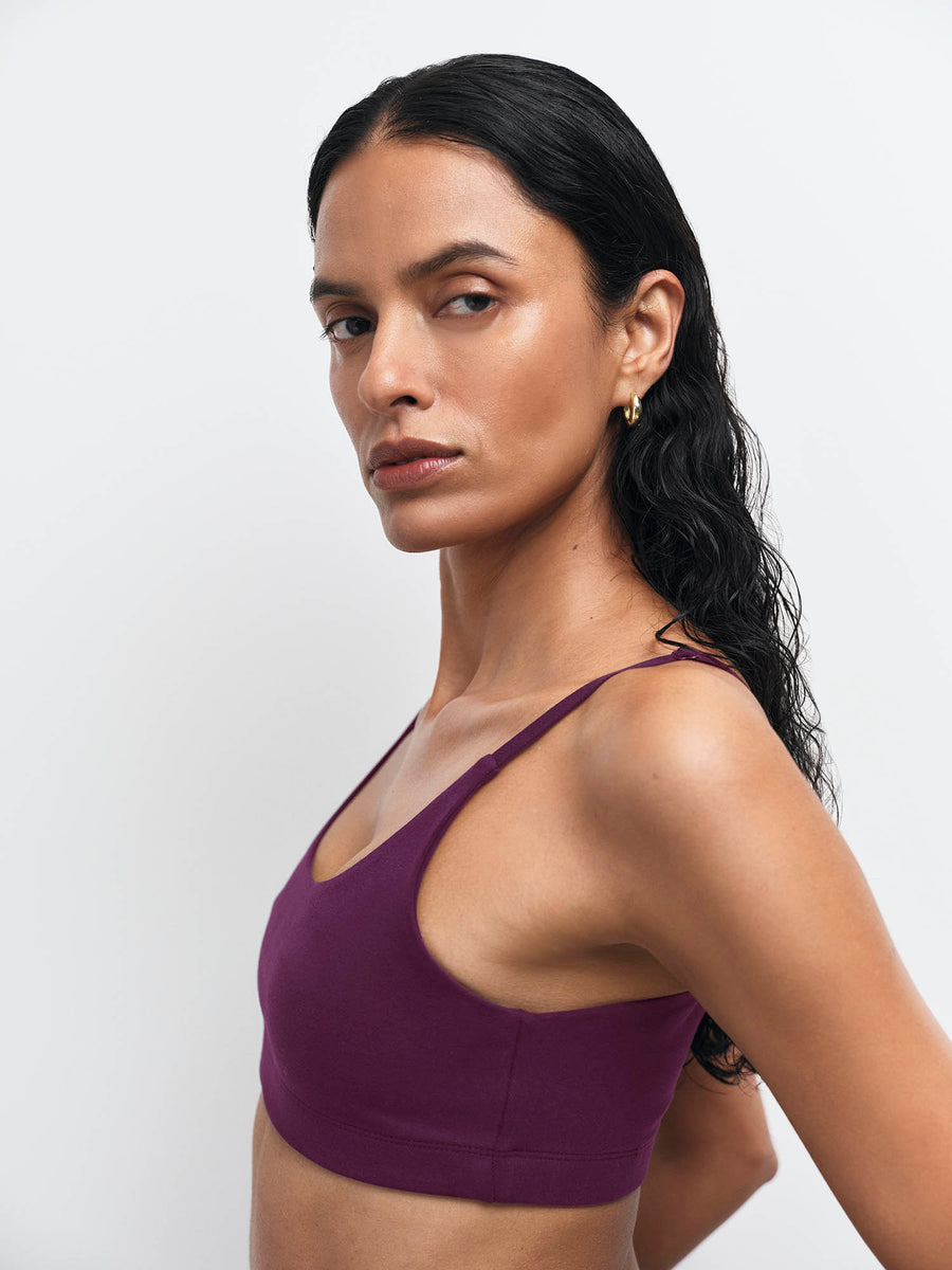 Organic Stretch Scoop Bra