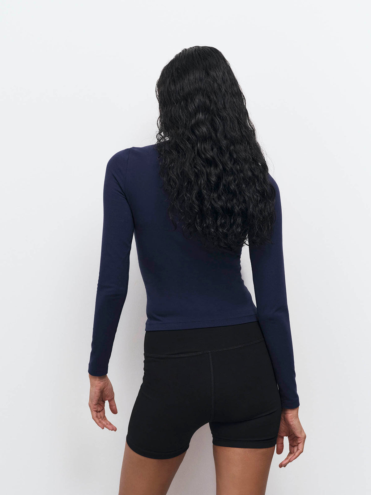 Organic Stretch Long Sleeve Top