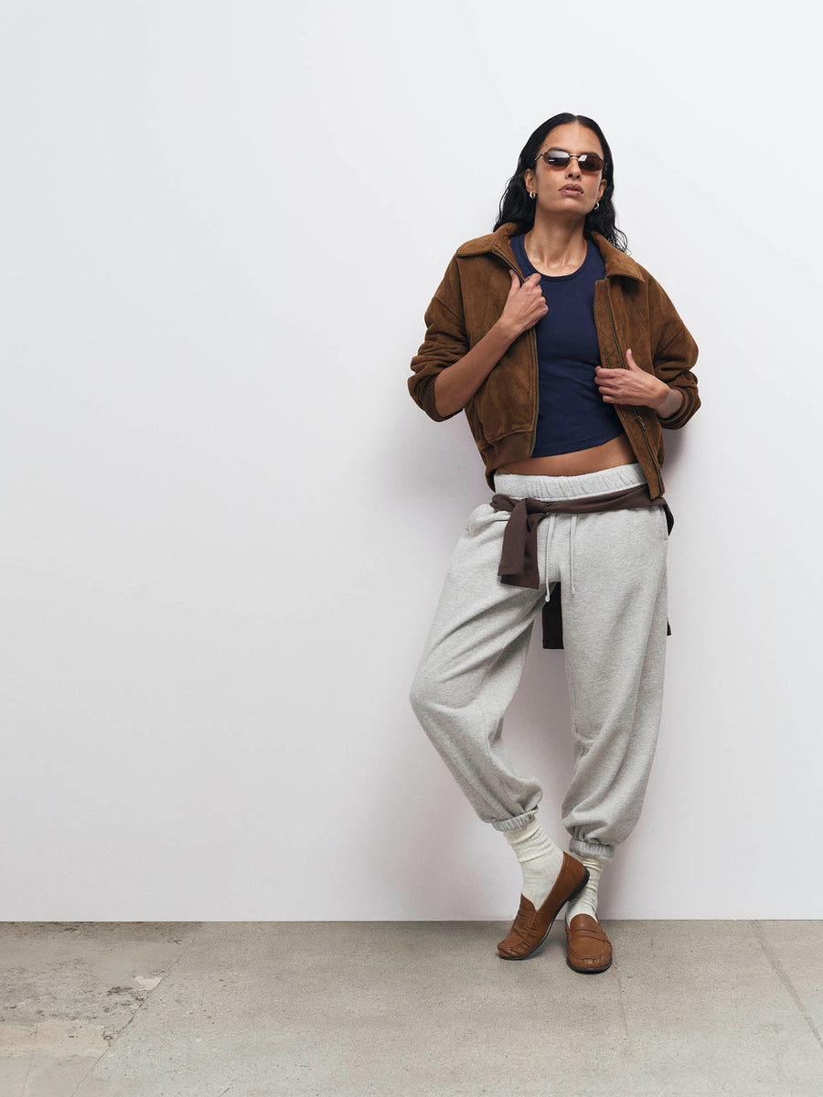 Organic Fleece Oversized Sweatpant