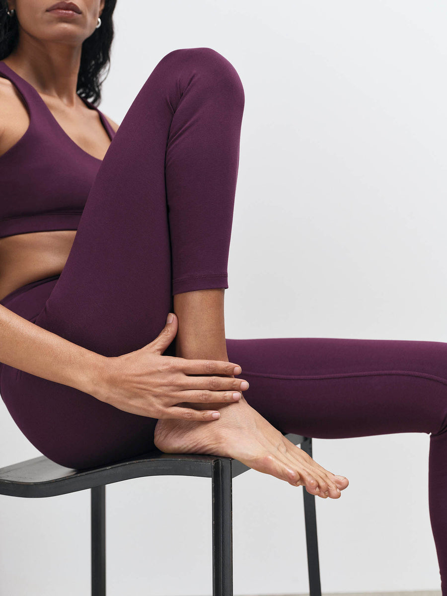Organic Stretch Midi Legging