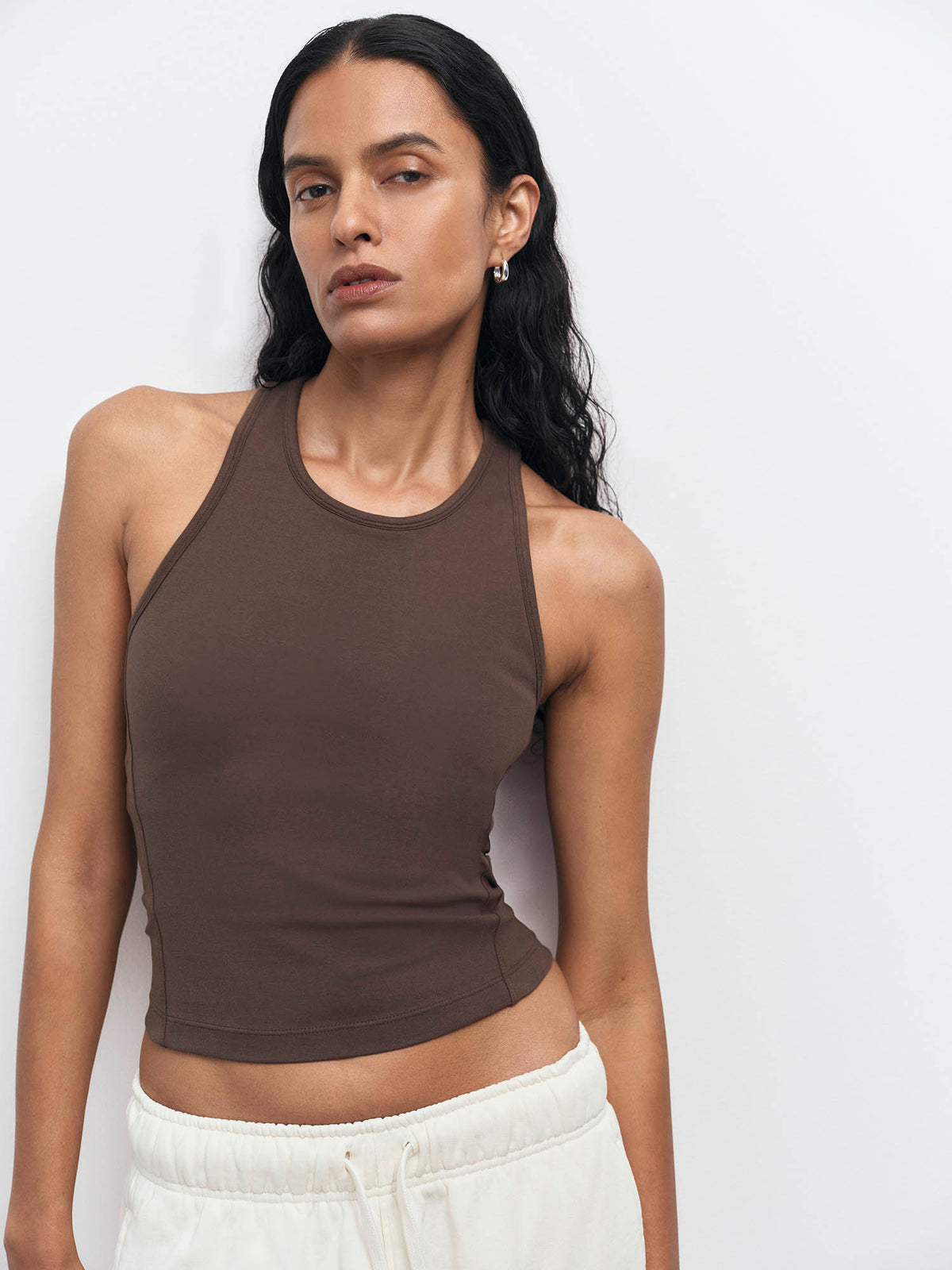 Organic Stretch High Neck Tank