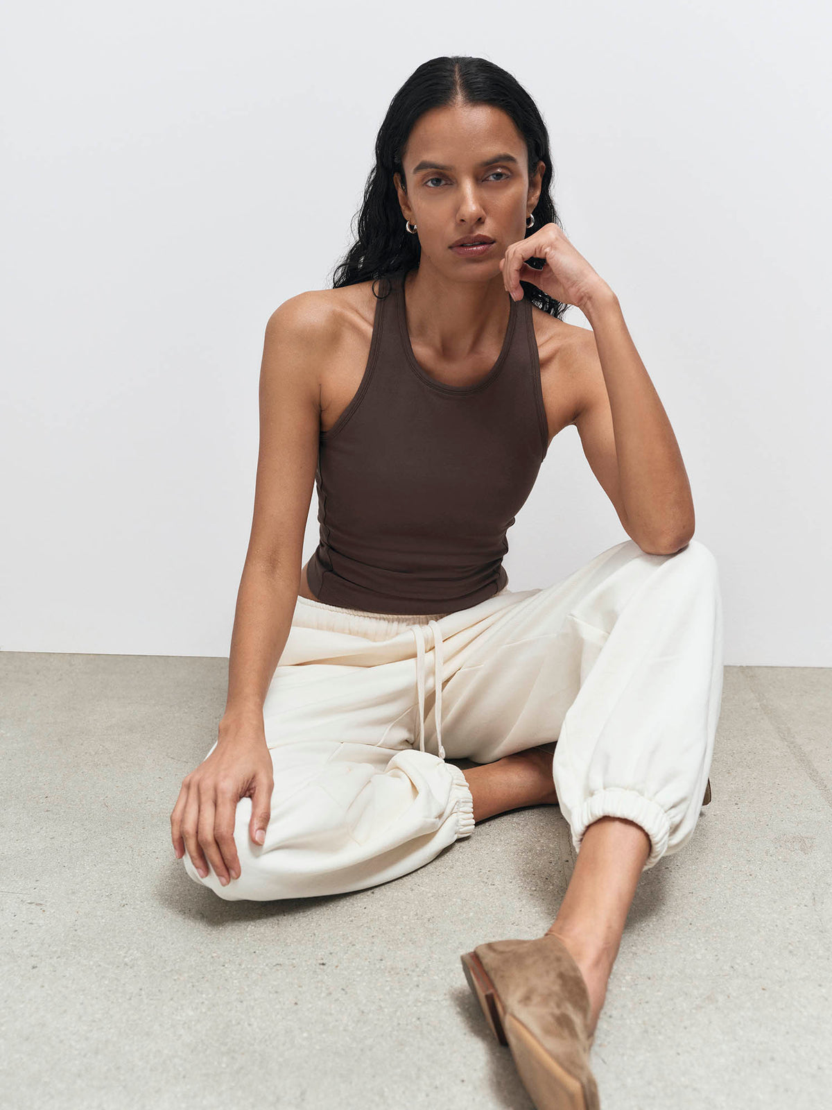 Organic Fleece Oversized Sweatpant