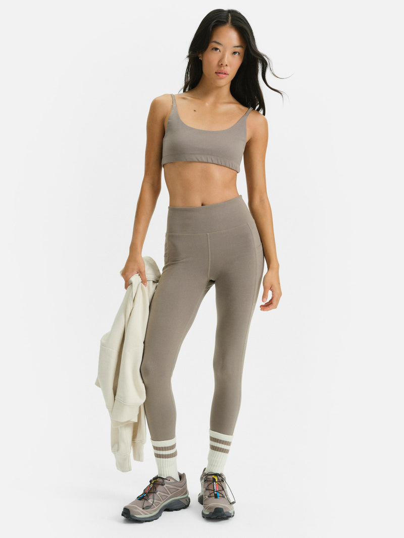 Organic Stretch Scoop Bra-Active-MATE the Label-PEBBLE-XS-MATE the Label