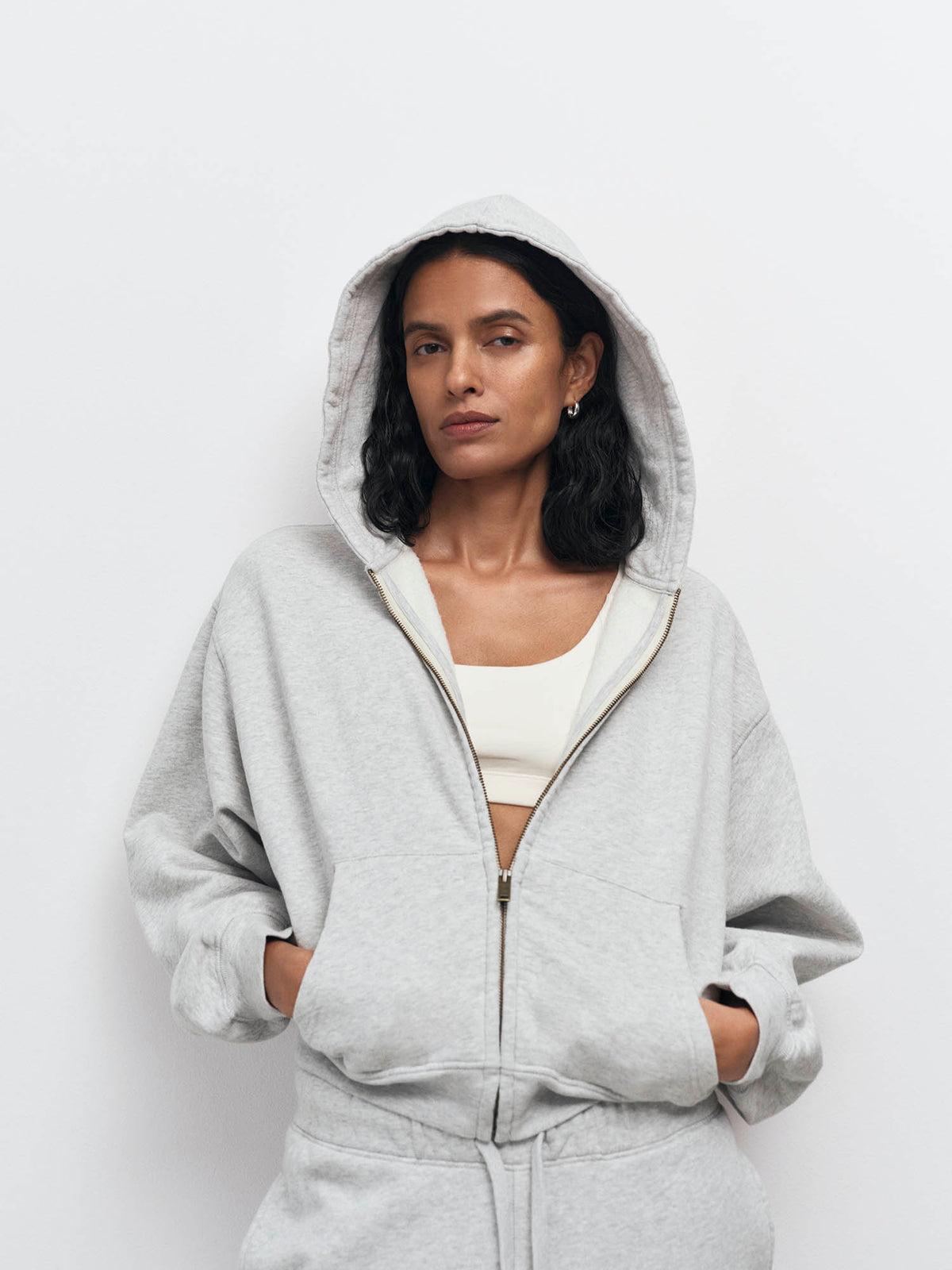 Organic Fleece Zip Hoodie