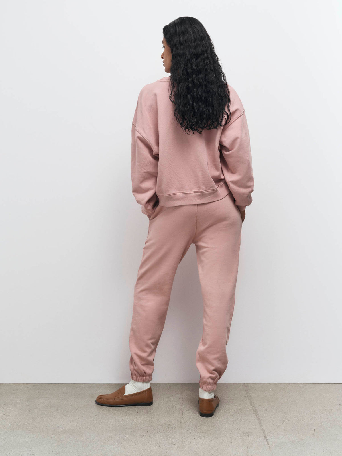 Organic Fleece Relaxed Crewneck Sweatshirt