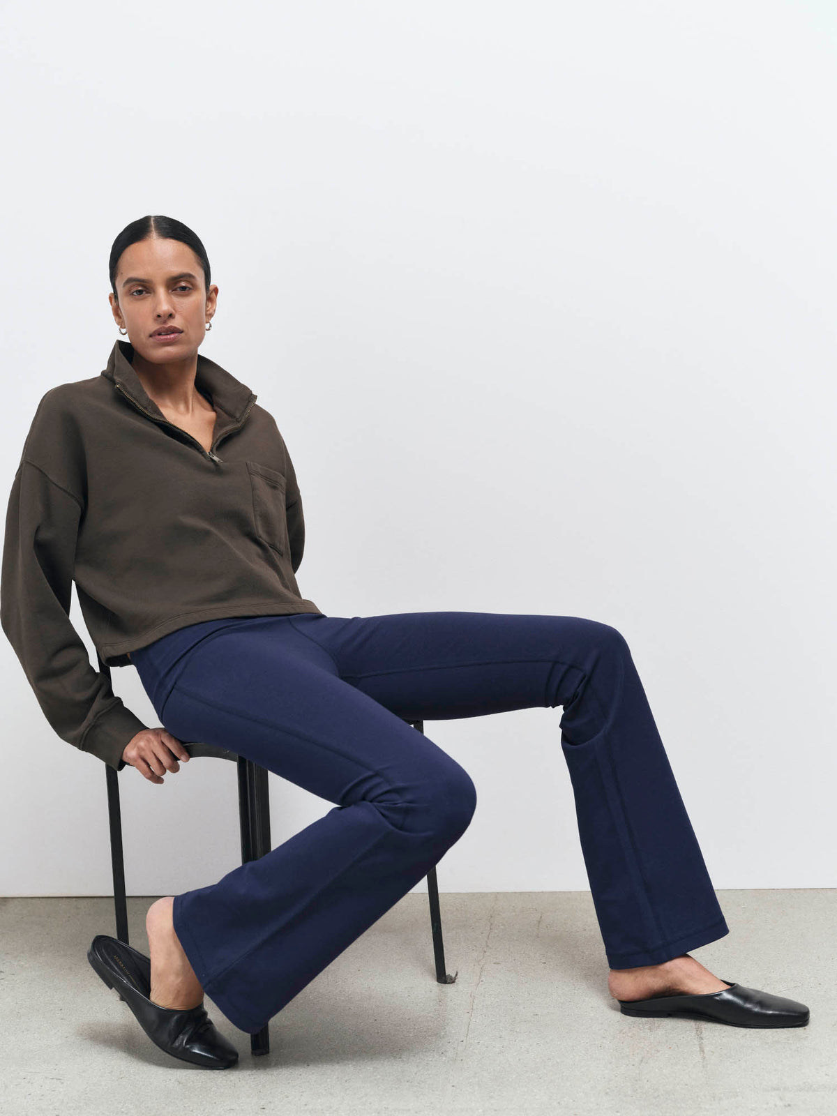 Organic Stretch Foldover Pant
