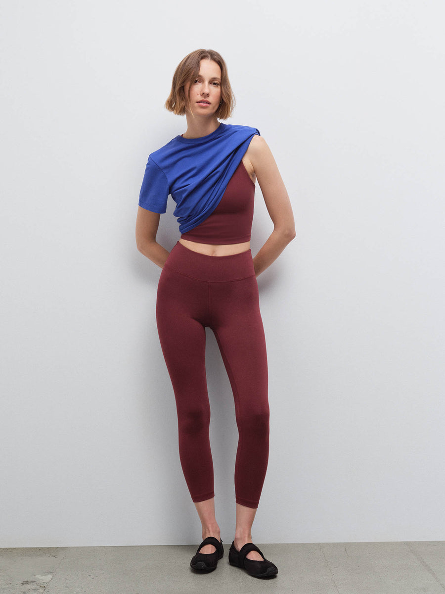 Organic Stretch Crop Racer Tank