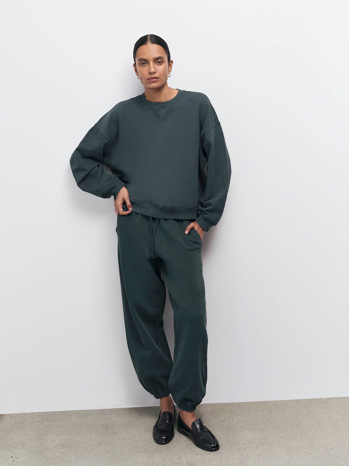 Organic Fleece Oversized Sweatpant