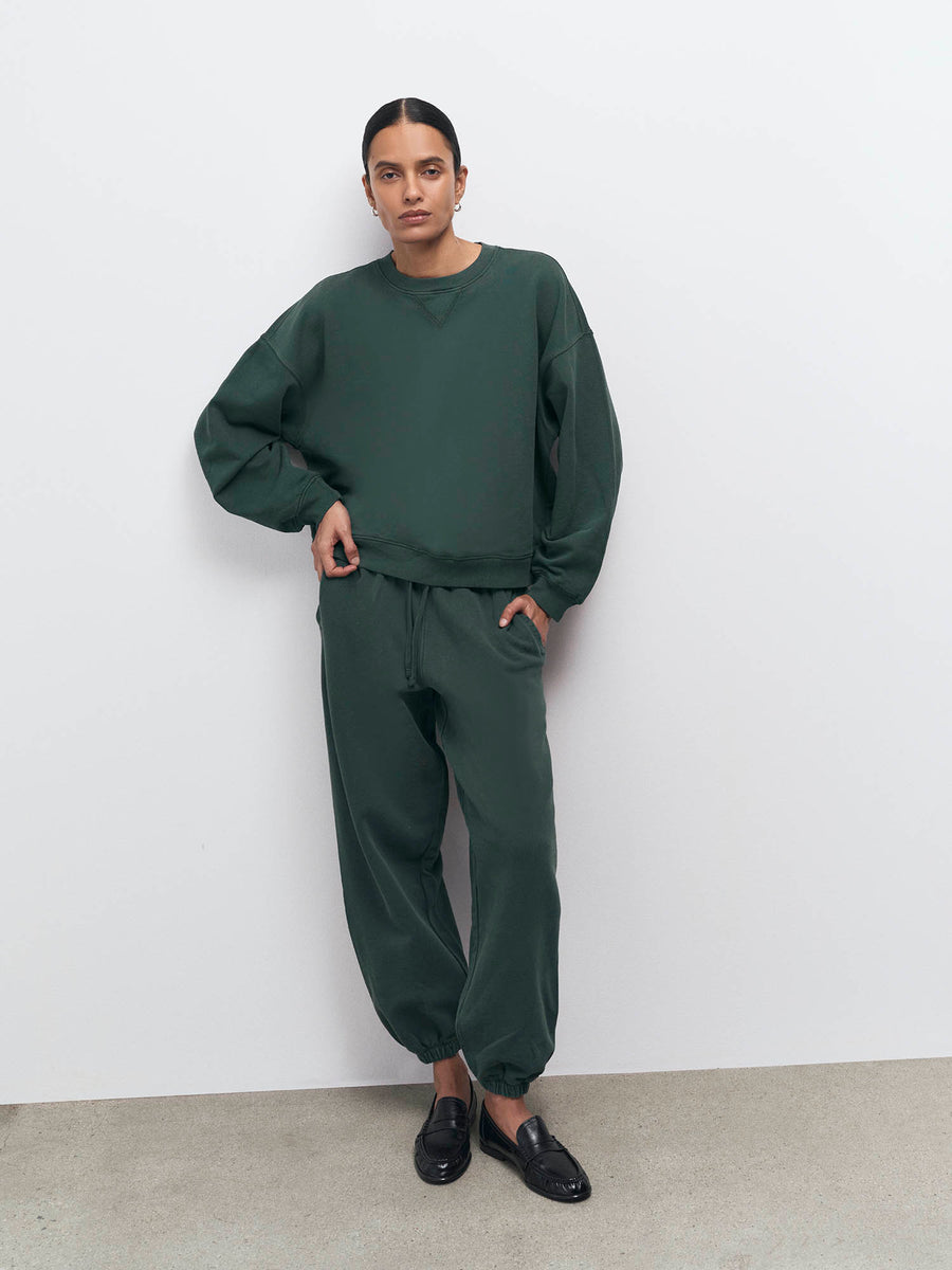 Organic Fleece Oversized Sweatpant